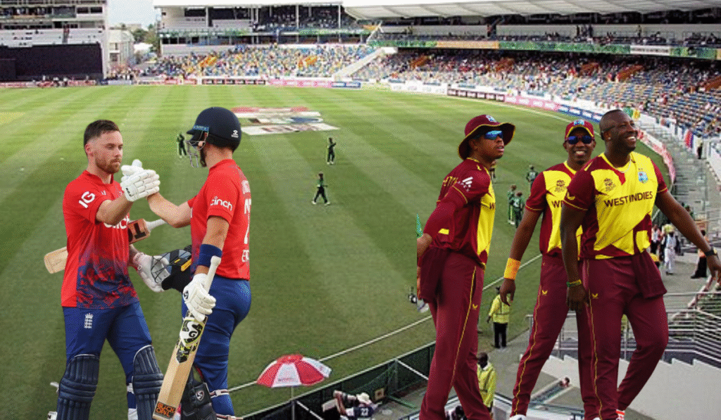 West Indies vs England Match Scorecard