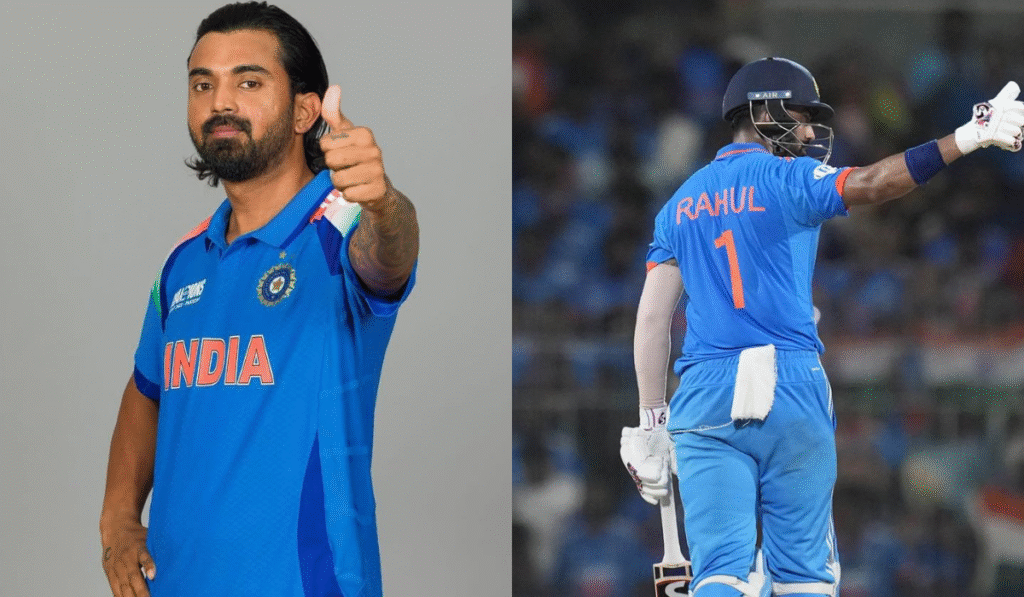 KL Rahul- Jersey number- 1