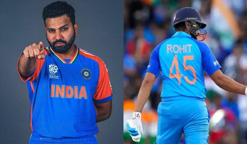 Rohit Sharma- Jersey number- 45