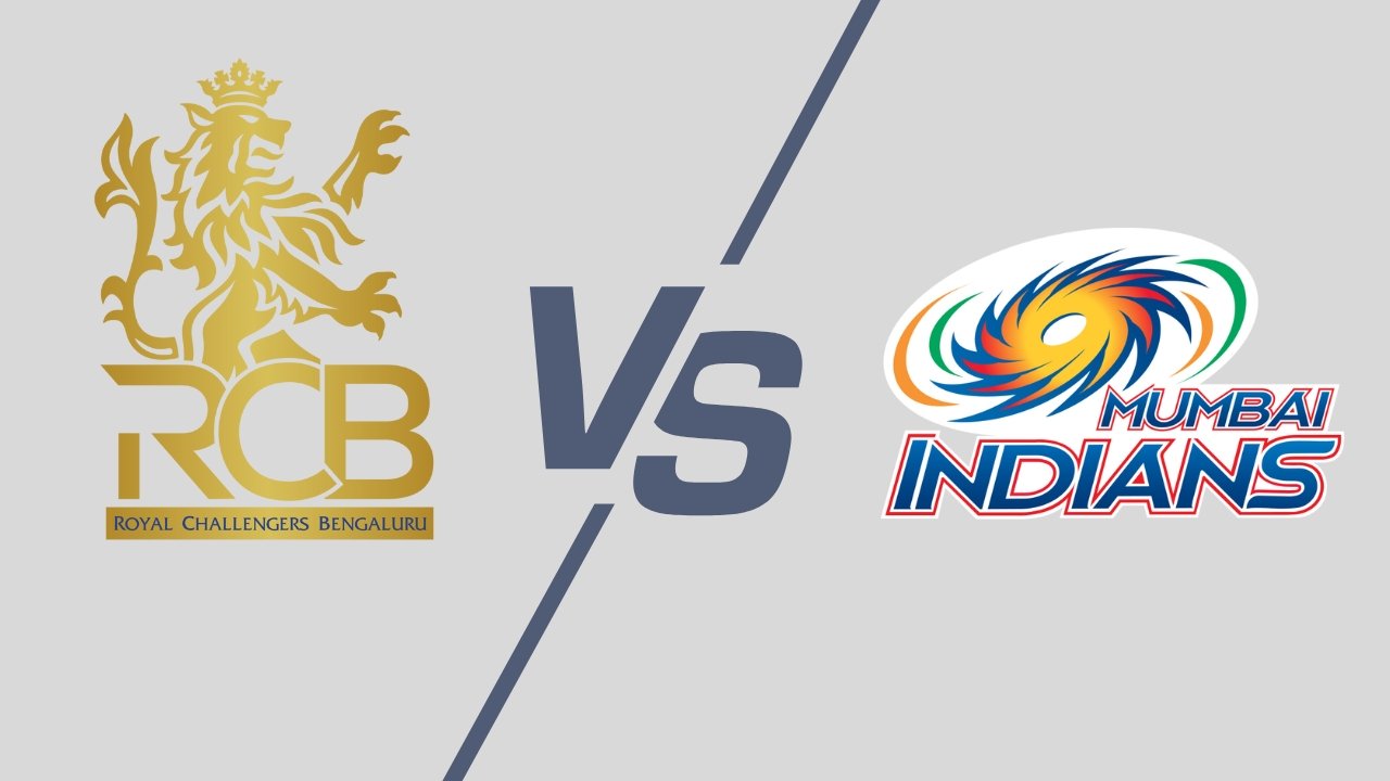Royal Challengers Bengaluru vs Mumbai Indians timeline