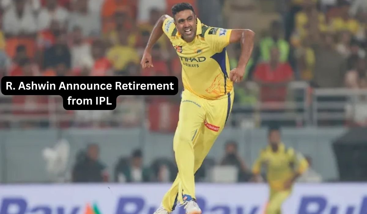 R. Ashwin Announce Retirement from IPL
