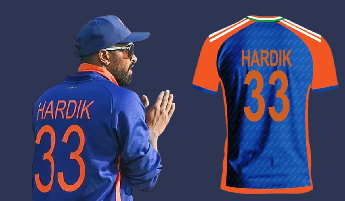 Hardik Pandya Jersey Number