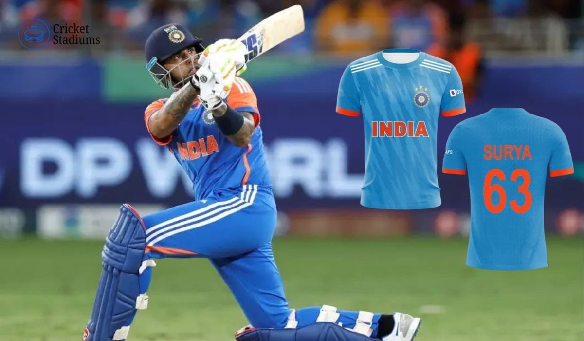 Suryakumar Yadav Jersey Number | No. #63