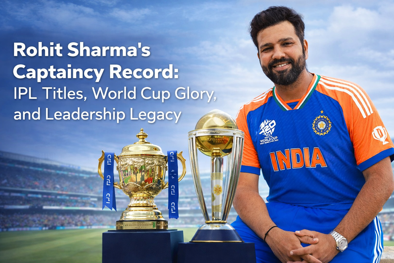 Rohit Sharma's Captaincy Record